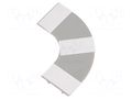 L-connector-base; grey; ABS; UL94HB KSS WIRING RBL-30