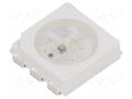LED; yellow; blinking; 150÷330mcd; 120°; 3÷5VDC; 20mA; 5x5x1.5mm OPTOSUPPLY OSY5RSS4C1A