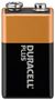 Plus Power 6LR61/6LP3146/9 V Block () Battery, 1 pc. in blister - alkaline manganese battery, 9 V 48510