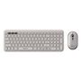 Havit KB254GCM wireless 2-in-1 gaming set keyboard + mouse (grey) (QWERTY), Havit KB254GCM