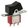 ROCKER SWITCH, SPDT, 5A, 120VAC, 28VDC, BLACK 300SP1J1BLKM6QE.