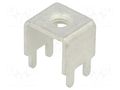 Terminal: screw terminal; screwless; THT,screw terminal; brass FIX&FASTEN PCB-7M4