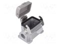Enclosure for connectors: HDC; size E6; with latch; with cover AMPHENOL C146-10F0068061