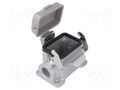 Enclosure for connectors: HDC; size E6; with latch; with cover AMPHENOL C146-10F0068061