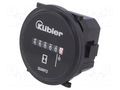Counter: electromechanical; working time; mechanical indicator KÜBLER 0.135.200.302