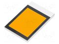 Backlight; LED; Dim: 33x22.86x2.5mm; amber; 22.08x17.9mm; 280cd/m2 DISPLAY ELEKTRONIK DELP-503-A