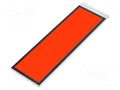 Backlight; LED; Dim: 99x30.48x2.5mm; red; 88.5x25.13mm; 170cd/m2 DISPLAY ELEKTRONIK DELP-509-R