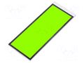 Backlight; LED; Dim: 99x38.1x2.5mm; yellow-green; 88.5x32.75mm DISPLAY ELEKTRONIK DELP-506-Y
