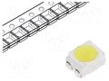 LED; white cold; SMD; 3528,PLCC4; 3000÷4000mcd; 10000K; 120°; 50mA OPTOSUPPLY OSW57LS3C1A