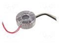 Transformer: toroidal; 200VA; 230VAC; 12V; 12V; 8.33A; 8.33A; H: 50mm INDEL TST200W/2X12V