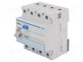 RCD breaker; Inom: 63A; Ires: 30mA; Max surge current: 250A; IP20 HAGER CDC463J