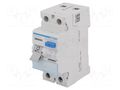 RCD breaker; Inom: 40A; Ires: 30mA; Max surge current: 250A; 240VAC HAGER CDC240J