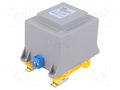 Transformer: encapsulated; 60VA; 230VAC; 24V; 2.5A; IP00; A: 70mm INDEL TSZS55/24V