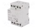 Contactor: 4-pole installation; 40A; 24VAC; NO x4; IKA ISKRA IKA40-40/24V