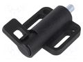 Spring latch; for profiles; W: 38mm; zinc alloy; F1: 21N; F2: 27N ELESA+GANTER GN416-6-38-L1