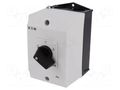 Switch: star-delta cam switch; Stabl.pos: 3; 20A; 0-Y-Δ; Poles: 3 EATON ELECTRIC T0-4-8410/I1