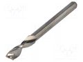 Drill bit; Ø: 3.75mm; L: 38.2mm; tungsten carbide; 1/8"; 3.175mm KEMMER PRAEZISION SM30-3.75