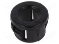 Grommet; Ømount.hole: 12.7mm; Øhole: 8mm; black KSS WIRING SB-13