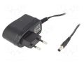 Power supply: switching; mains,plug-in; 18VDC; 0.33A; 6W; 78% MEAN WELL GS06E-5P1J