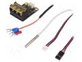 Sensor: temperature; analog; 3.3÷5.5VDC; Kit: module,cables; Ch: 1 DFROBOT DF-SEN0198