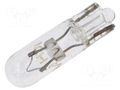Bulb; RMQ-16; -25÷70°C; Cap: W2x4,6d; 1W; 6V EATON ELECTRIC WBGL6