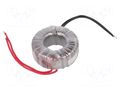 Transformer: toroidal; 50VA; 230VAC; 8V; 6.25A; Leads: cables; IP00 INDEL TST50W/8V