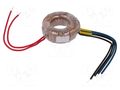 Transformer: toroidal; 20VA; 230VAC; 8V; 8V; 1.25A; 1.25A; Ø: 70mm INDEL TST20W/2X8V