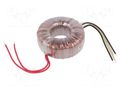 Transformer: toroidal; 160VA; 230VAC; 40V; 40V; 2A; 2A; Leads: cables INDEL TST150W/2X40V