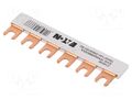 Busbar; 10mm2; Poles: 1; Urated: 240V,415V; Usurge rated: 4kV; fork EATON ELECTRIC EVG-1PHAS/6M
