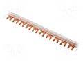 Busbar; 16mm2; Poles: 1; Urated: 240V,415V; Usurge rated: 4kV; fork EATON ELECTRIC Z-GV-16/1P-1TE