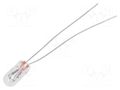 Filament lamp: miniature; 28VDC; 24mA; Bulb: T1; Ø: 3.15mm; L: 6.35mm BRIGHTMASTER L16-28/24