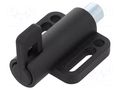 Spring latch; for profiles; W: 38mm; zinc alloy; F1: 21N; F2: 27N ELESA+GANTER GN416-10-38-S