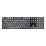 Keychron K5 Max QMK/VIA low profile wireless mechanical keyboard White backlight Brown Switch, Keychron K5M-A3