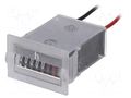 Counter: electromechanical; working time; mechanical indicator KÜBLER 3.060.200.383