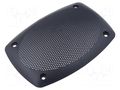 Loudspeaker grille; 114x166x17mm VISATON VS-GR-9X15PL