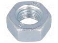 Nut; M8; Plating: zinc; for levelling elements; steel; DIN 934 ELESA+GANTER NT-M8