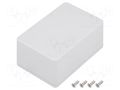 Enclosure: multipurpose; X: 57mm; Y: 87mm; Z: 39mm; 1591XX; ABS; grey HAMMOND HM-1591XXLGY