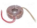 Transformer: toroidal; 100VA; 230VAC; 8V; 12.5A; Leads: cables; IP00 INDEL TST100W/8V