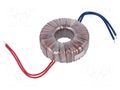 Transformer: toroidal; 100VA; 230VAC; 12V; 8.33A; Leads: cables INDEL TST100W/12V