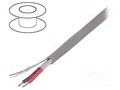 Wire; Alpha Essential C&C; 4x22AWG; shielded,Al-PET foil; PVC ALPHA WIRE 2404C-SL001