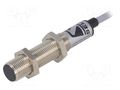 Sensor: inductive; OUT: PNP / NO; 0÷2mm; 10÷30VDC; M12; 2m; IP67 SELS PCID-2ZP
