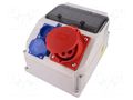Electric switchboard; IP54; wall mount; No.of mod: 9 PCE 90EKO008