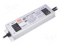 Power supply: switching; LED; 200W; 71÷142VDC; 1400mA; 100÷305VAC MEAN WELL ELG-200-C1400B