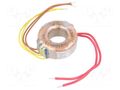 Transformer: toroidal; 10VA; 230VAC; 12V; 12V; 0.42A; 0.42A; Ø: 57mm INDEL TST10W/2X12V