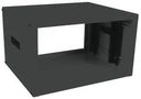 RACK CABINET, TABLE TOP, 22.75IN STEEL BLACK RCHS1902224BK1