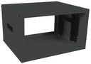 RACK CABINET, TABLE TOP, HEAVY DUTY, 22.75IN, STEEL, BLACK RCHS1902217BK1
