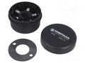 Module: base; black; IP65; Ø70x26.5mm; KombiSIGN 71; -20÷50°C WERMA WER-64080000