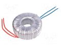 Transformer: toroidal; 450VA; 230VAC; 24V; 18.75A; Leads: cables INDEL TST450W/24V