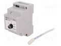 Module: regulator; NTC 47kOhm; temperature; NC,relay; TPMC; white ETRON TP-TPMC-5