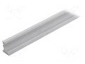 Profiles for LED modules; white; L: 1m; CORNER14; aluminium TOPMET TOP-CORNER14/WH-1M